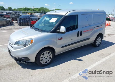 2015 Ram Promaster City Tradesman Slt из США, поврежденный, VIN ZFBERFBT3F6A67595